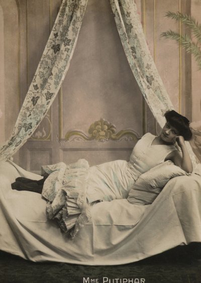 Reclining girl by French Photographer